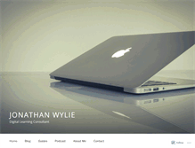 Tablet Screenshot of jonathanwylie.com